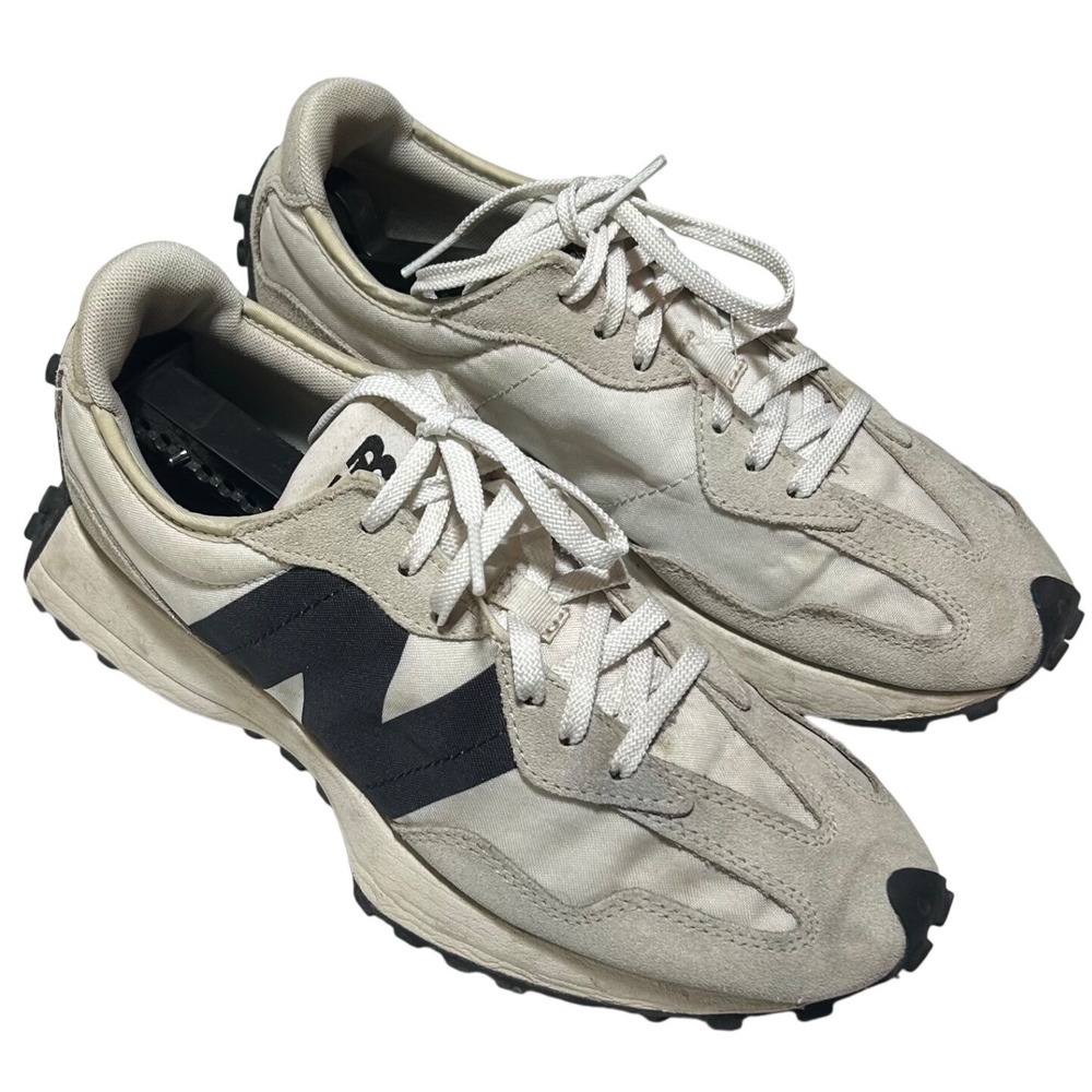 New Balance 327 Sea Salt Black Womens 9 Mens 7.5 Sneakers WS327FE